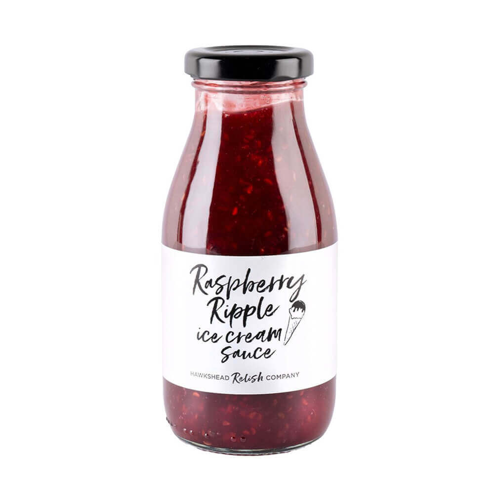 Hawkshead Relish Raspberry Ripple Ice Cream Sauce 300g